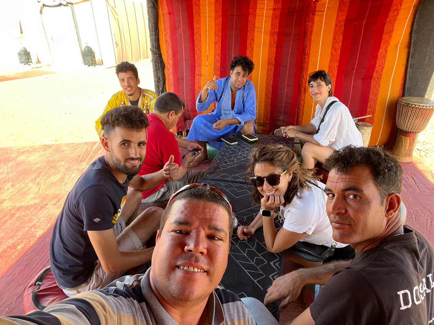 Camel trekking in Morocco